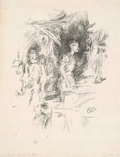 Historia starego Smitha, 1895. autorstwa James Abbott McNeill Whistler