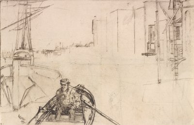 Basen, 1859. autorstwa James Abbott McNeill Whistler