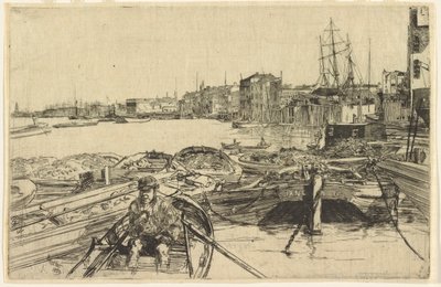 Basen, 1859. autorstwa James Abbott McNeill Whistler