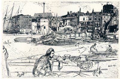 Pula Londynu, 1859, 1904 autorstwa James Abbott McNeill Whistler