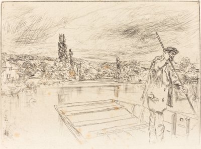 Łódka, 1861. autorstwa James Abbott McNeill Whistler
