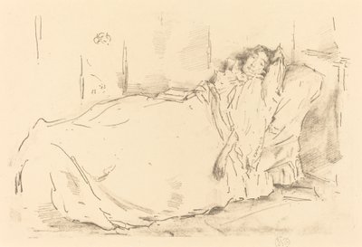 Siesta, 1896. autorstwa James Abbott McNeill Whistler