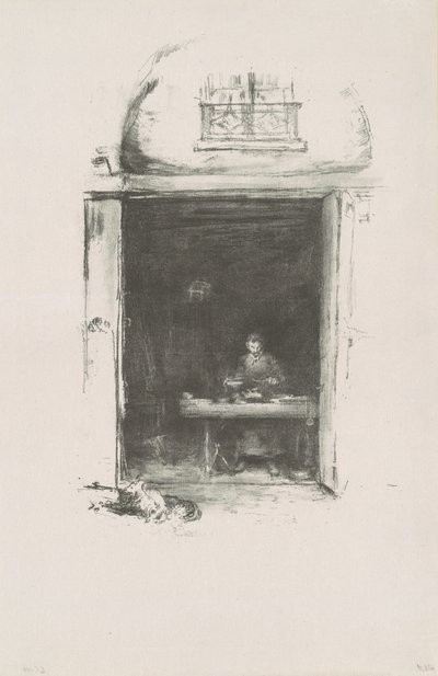 Kowal, Passage du Dragon, 1894. autorstwa James Abbott McNeill Whistler