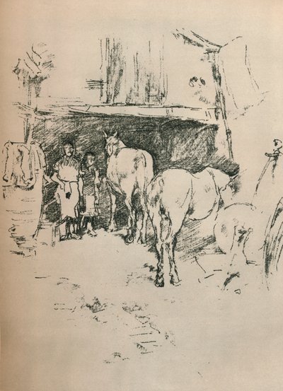 Smiths Yard, 1895 r autorstwa James Abbott McNeill Whistler