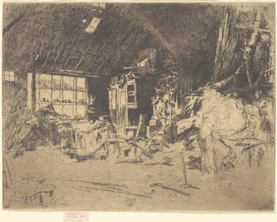 Kuźnia, 1880. autorstwa James Abbott McNeill Whistler