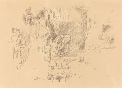 Słoneczna Kuźnia, 1895. autorstwa James Abbott McNeill Whistler