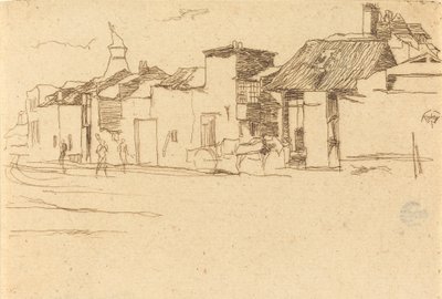 Łabędź, Chelsea, 1872. autorstwa James Abbott McNeill Whistler