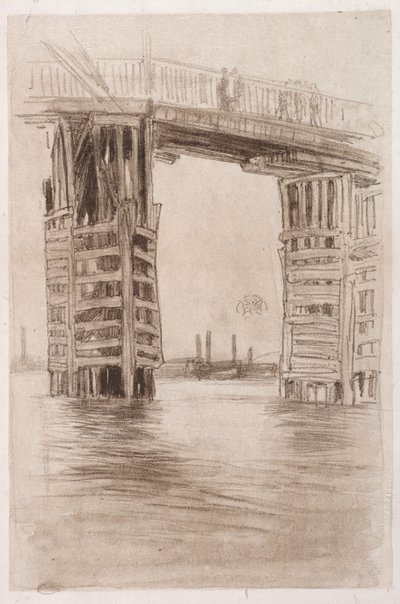 Wysoki most. autorstwa James Abbott McNeill Whistler