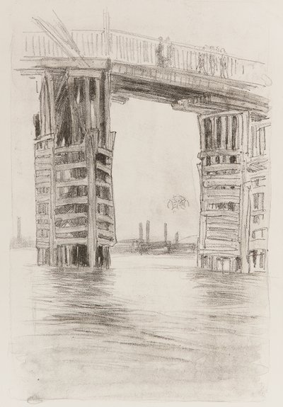 Wysoki most, 1878. autorstwa James Abbott McNeill Whistler
