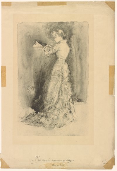 Toaleta, 1878. autorstwa James Abbott McNeill Whistler