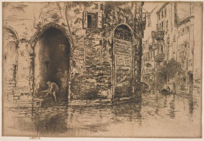 Dwa wejścia autorstwa James Abbott McNeill Whistler