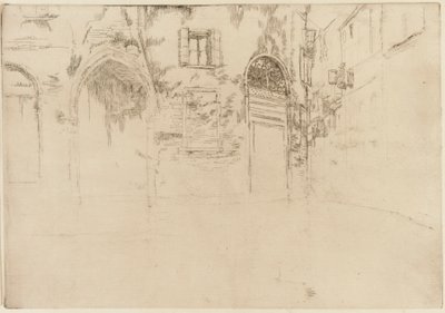 Dwoje drzwi, 1879-1880. autorstwa James Abbott McNeill Whistler
