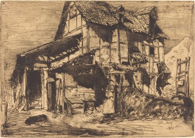 Niebezpieczna Kamienica, 1858. autorstwa James Abbott McNeill Whistler