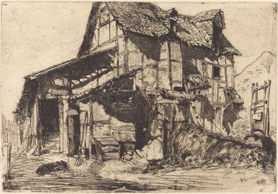 Niebezpieczna Kamienica, 1858. autorstwa James Abbott McNeill Whistler