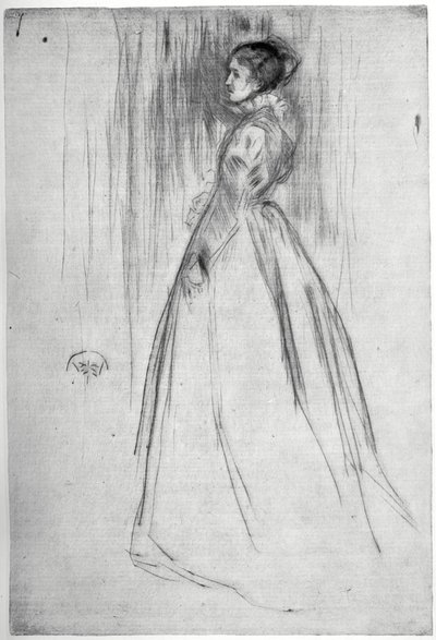 Aksamitna sukienka, 1873 1904. autorstwa James Abbott McNeill Whistler