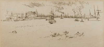 Tilbury, 1887. autorstwa James Abbott McNeill Whistler