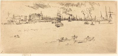 Tilbury, 1887. autorstwa James Abbott McNeill Whistler