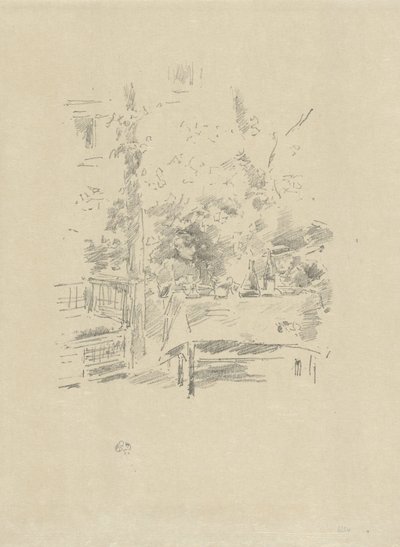 Head-to-head w ogrodzie autorstwa James Abbott McNeill Whistler