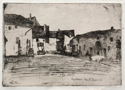 Dwanaście akwafort z natury: Liverdun, 1858. autorstwa James Abbott McNeill Whistler