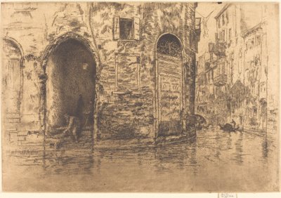 Dwoje drzwi, 1880. autorstwa James Abbott McNeill Whistler