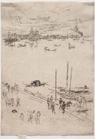 Pionowa Wenecja. autorstwa James Abbott McNeill Whistler