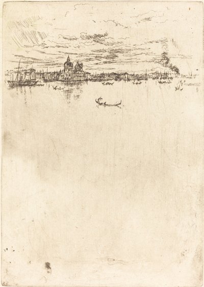 Pionowa Wenecja, 1879-1880. autorstwa James Abbott McNeill Whistler
