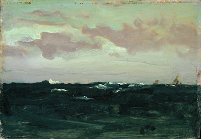 Fioletowy i niebieski: Wśród rolek, ok. 1893 (olej na panelu) autorstwa James Abbott McNeill Whistler