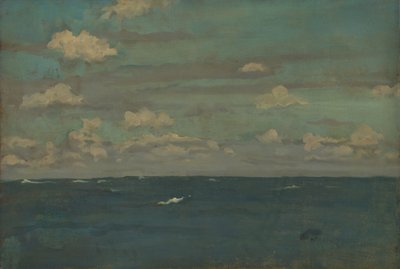 Fiolet i srebro - Głębinowe morze, 1893. autorstwa James Abbott McNeill Whistler