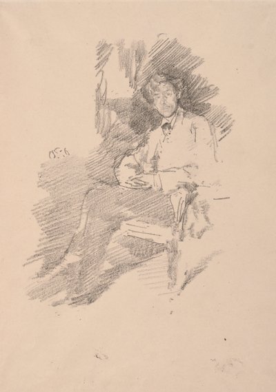 Waltera Sickerta, 1895. autorstwa James Abbott McNeill Whistler