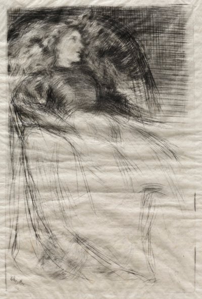 Zmęczony, 1863. autorstwa James Abbott McNeill Whistler