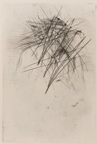 Gwizdek z kapeluszem, 1859. autorstwa James Abbott McNeill Whistler