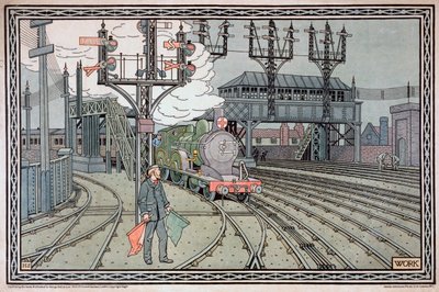 „Praca”, ok. 1910 r. autorstwa James Akerman