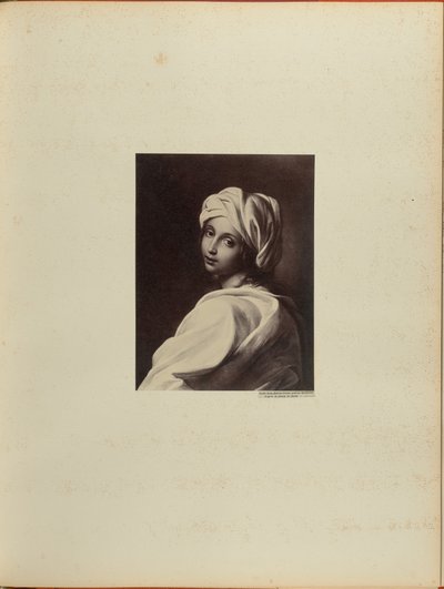 Guido Reni, Beatrice Cenci. (Galeria Barberini) według rysunku Rocchiego autorstwa James Anderson