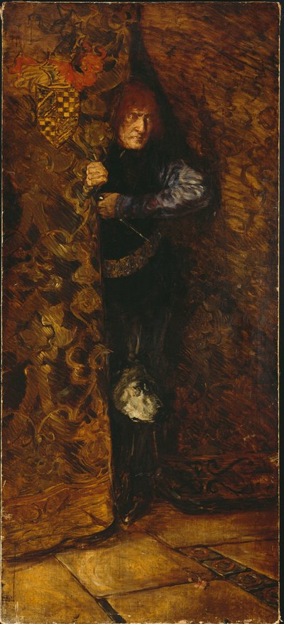 Henry Irving jako Makbet, 1875 autorstwa James Archer
