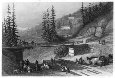 Simla, Indie, ok. 1860. autorstwa James B. Allen