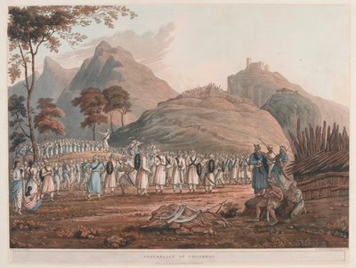 „Zbiór Ghoorków” autorstwa James Baillie (after) Fraser