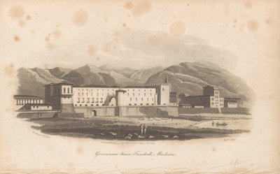 Dom rządowy, Funchal, Madera autorstwa James Baily
