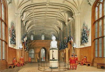 Komnata Straży, Zamek Windsor autorstwa James Baker (after) Pyne