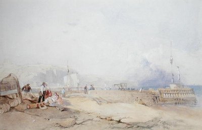 Port w Dover autorstwa James Baker Pyne