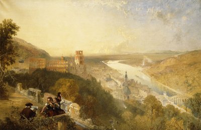 Heidelberg z tarasu autorstwa James Baker Pyne