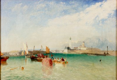 Port, Littlehampton, 1851 autorstwa James Baker Pyne