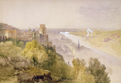 Widok na Heidelberg autorstwa James Baker Pyne