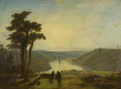 Widok na Avon z Durdham Down autorstwa James Baker Pyne