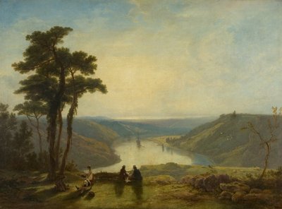 Widok na Avon z Durdham Down autorstwa James Baker Pyne