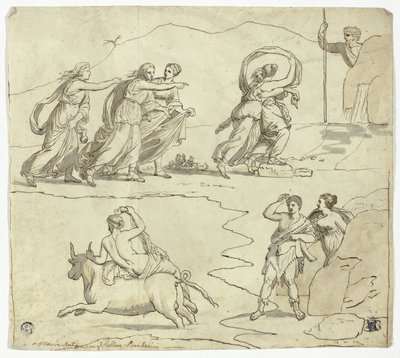 Antyczna mozaika w pałacu Barberini autorstwa James Barry