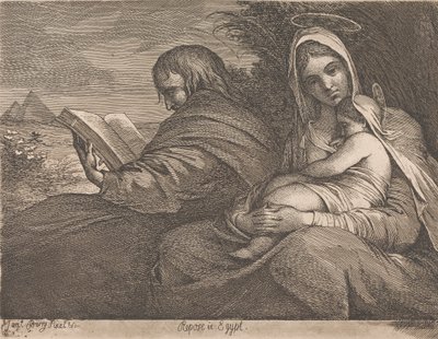 Odpoczynek w Egipcie autorstwa James Barry