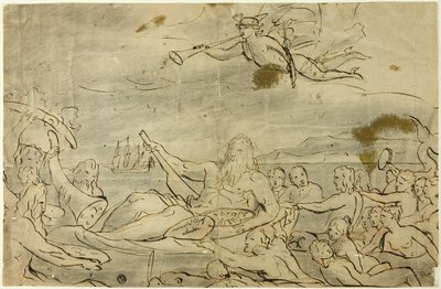 Studiuj dla handlu lub triumfu Tamizy autorstwa James Barry