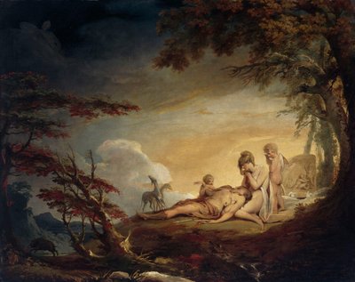 Śmierć Adonisa autorstwa James Barry
