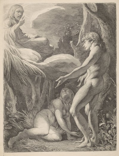 Odkrycie Adama i Ewy Odkrycie Adama i Ewy po upadku Odkrycie Adame i Ewy autorstwa James Barry