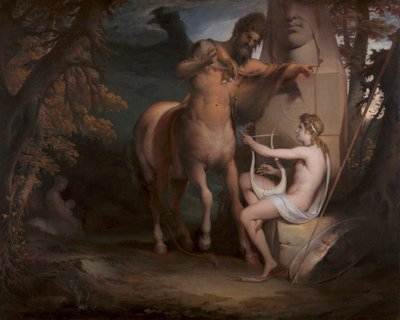 Edukacja Achillesa [1772, Royal Academy of Arts, Londyn, katalog wystawy] autorstwa James Barry